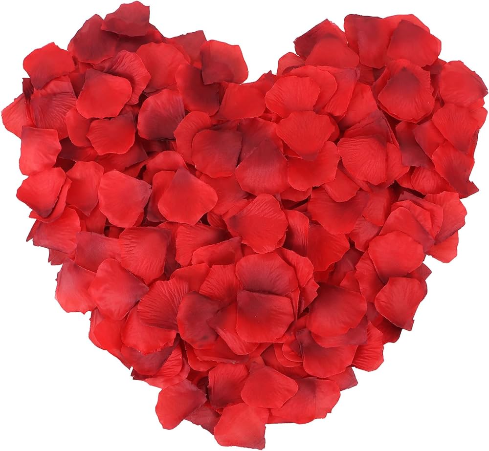 Heart Shape Artificial Petals